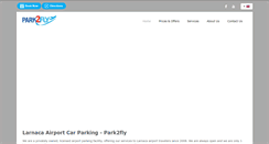 Desktop Screenshot of park2fly.com.cy